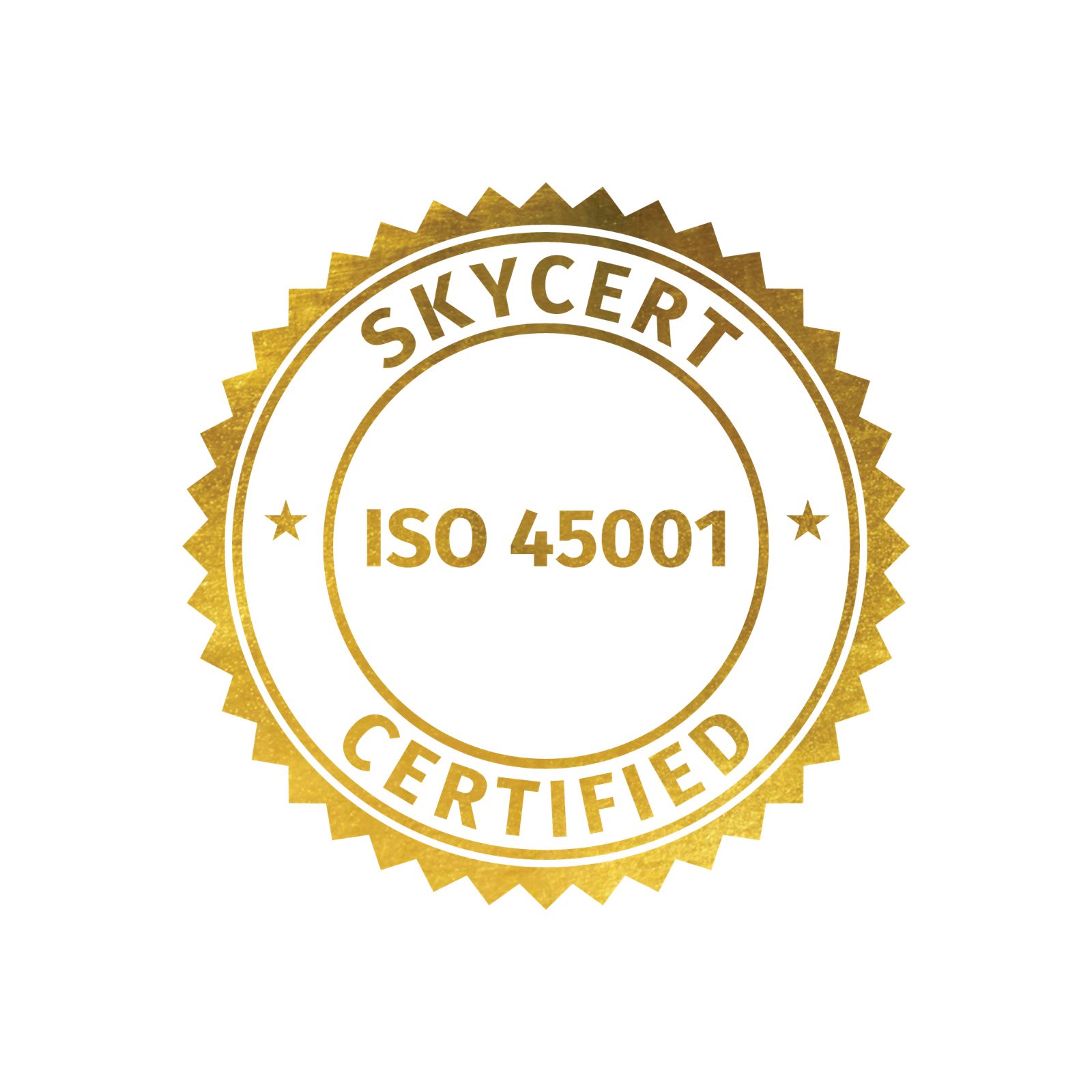 Certificat ISO 45001