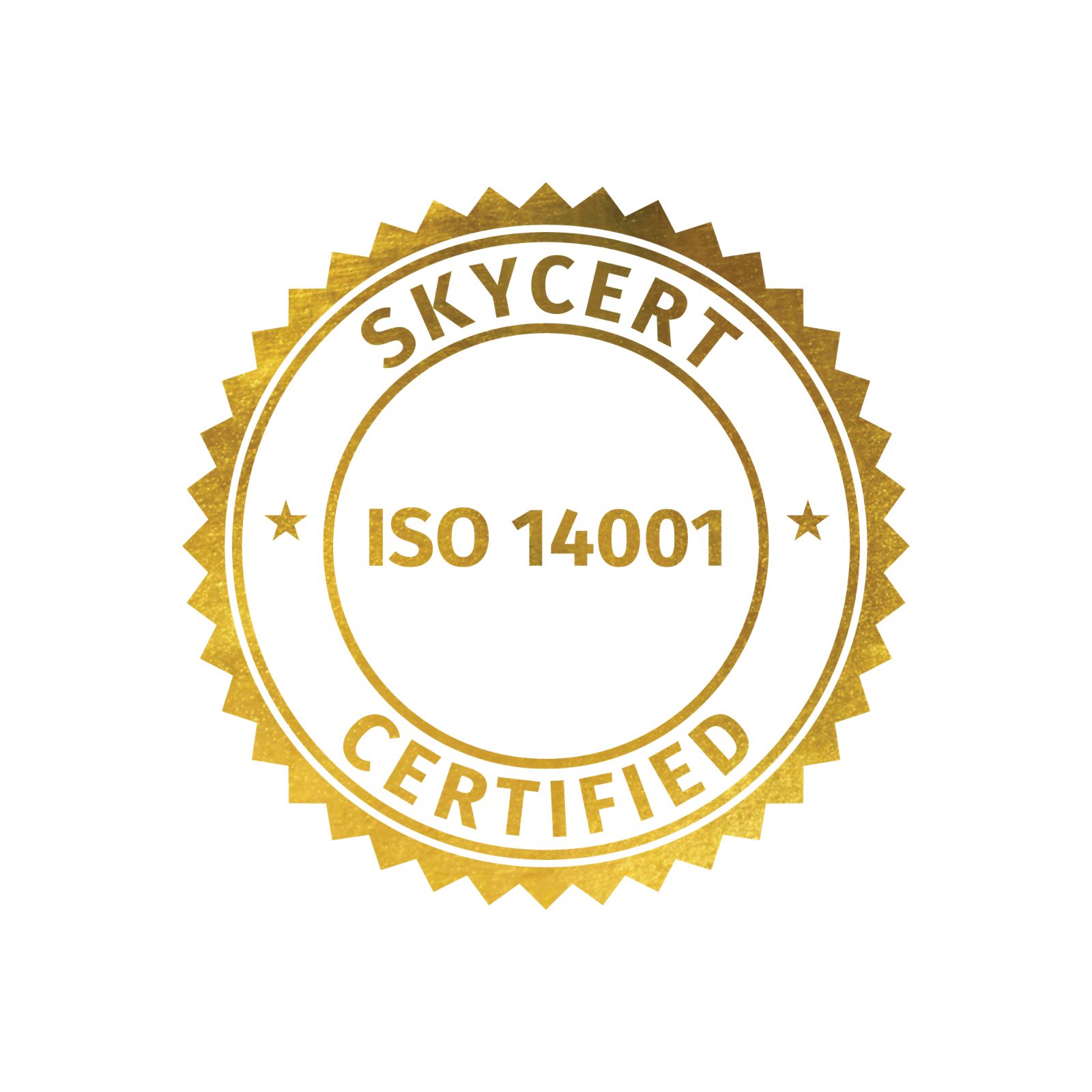 Certificat ISO 14001